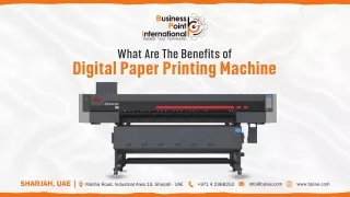 The Top Advantages of Digital Paper Printing Machine | Business Point Internatio