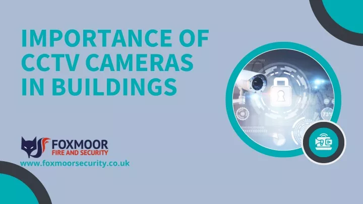 importance of cctv cameras in buildings