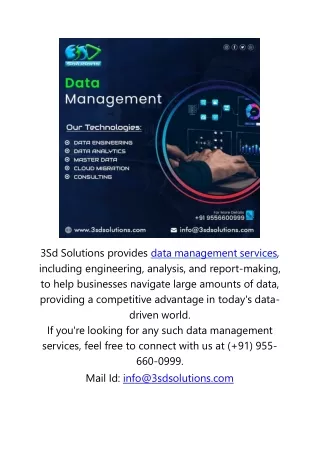 Top Data Management Companies in South Africa