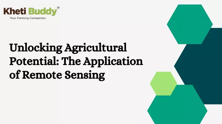 unlocking agricultural potential the application