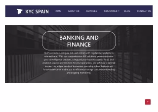 KYC Spain: KYC Solutions for Banking Industry