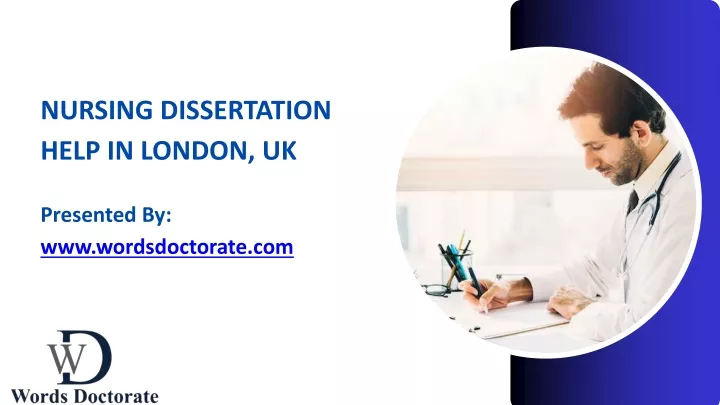 nursing dissertation help uk