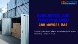 Home Moves: Expert Movers and Packers in Dubai