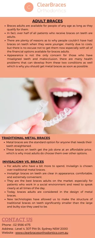 Unlock Your Perfect Smile with Clear Braces Orthodontics in Sydney!