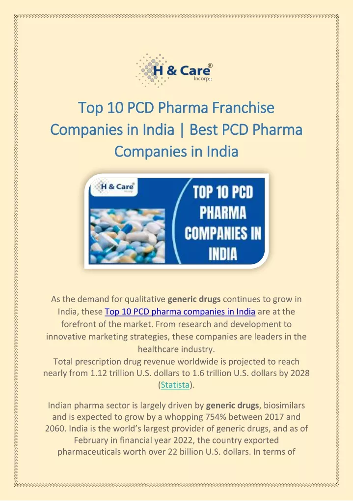 top 10 pcd pharma franchise top 10 pcd pharma
