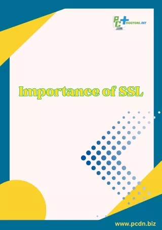 Importance of SSL