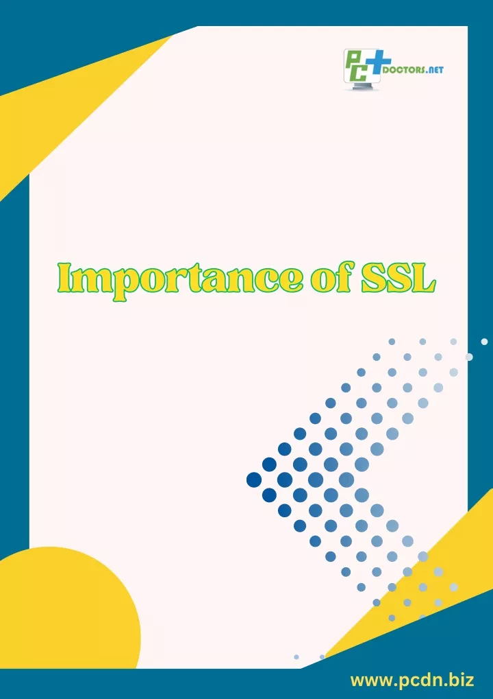 importance of ssl importance of ssl