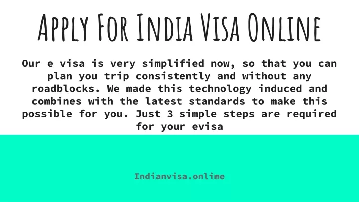 apply for india visa online