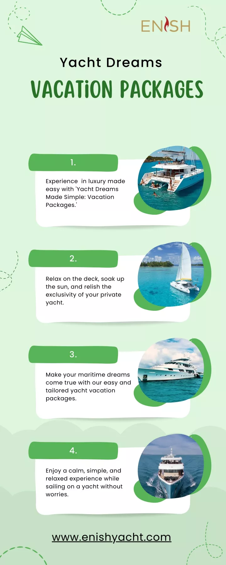 yacht dreams vacation packages