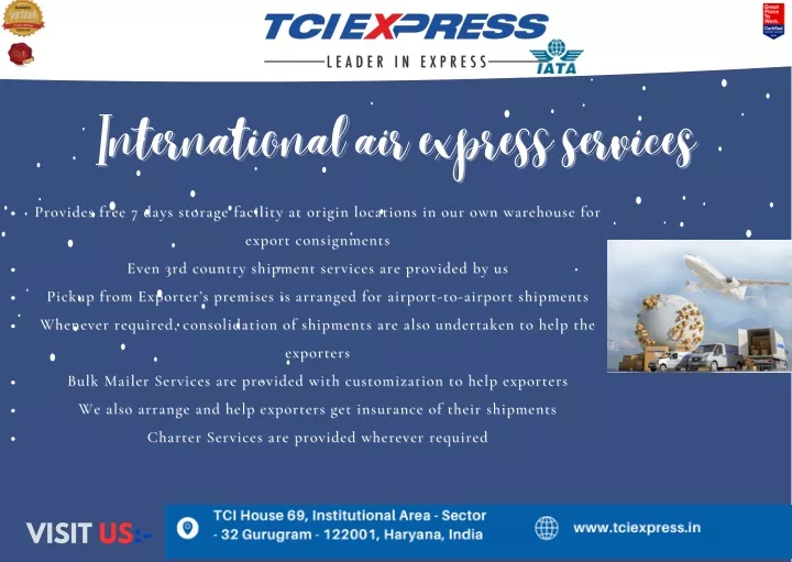 international air express services