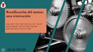 rectificaci n del motor una renovaci n