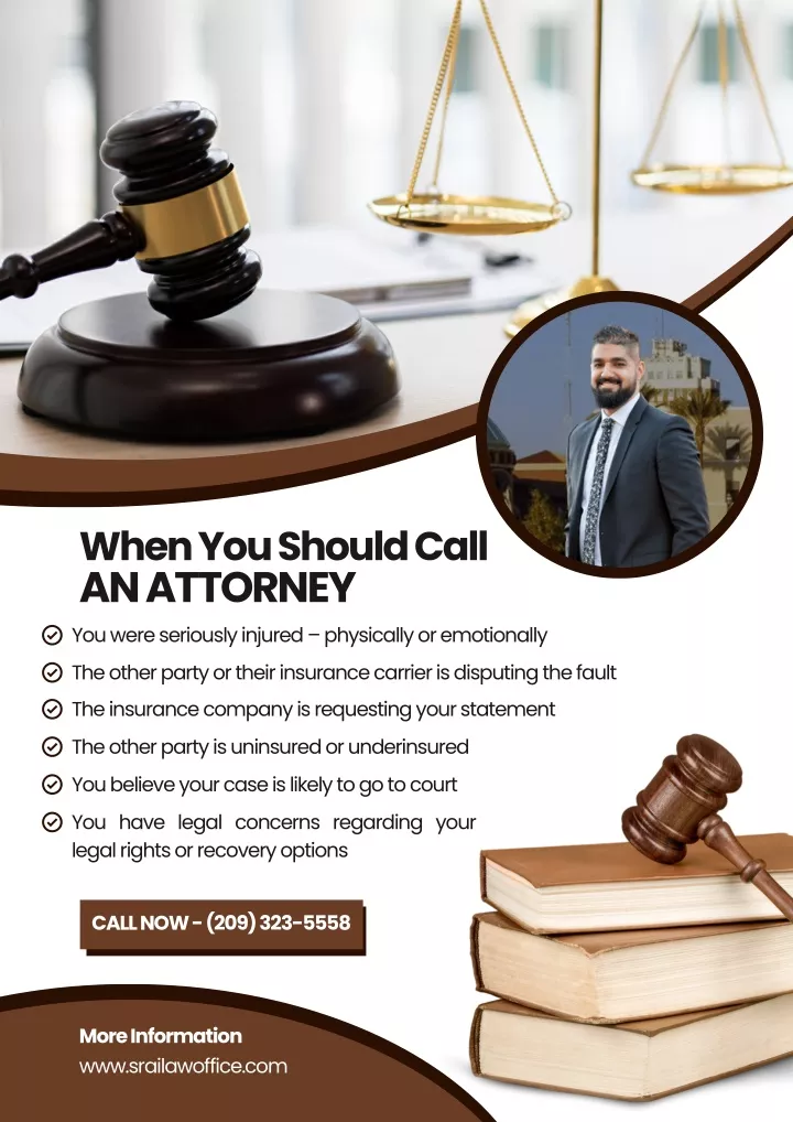 when you should call an attorney you were