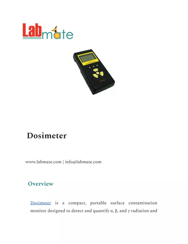 dosimeter