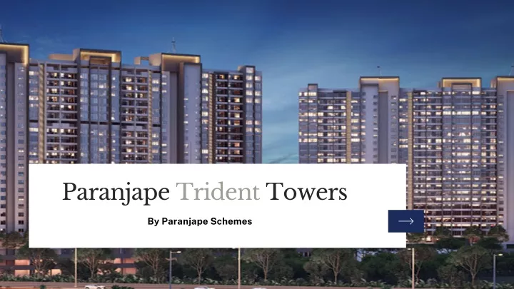 paranjape trident towers