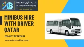 The Ultimate Guide to Minibus Hire with Driver Qatar