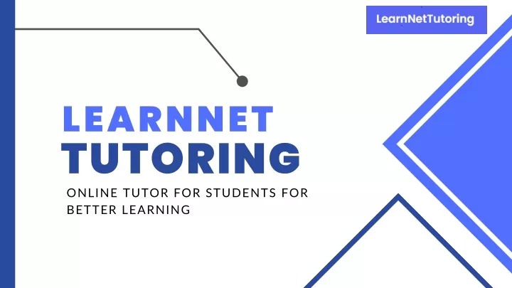 learnnet tutoring online tutor for students