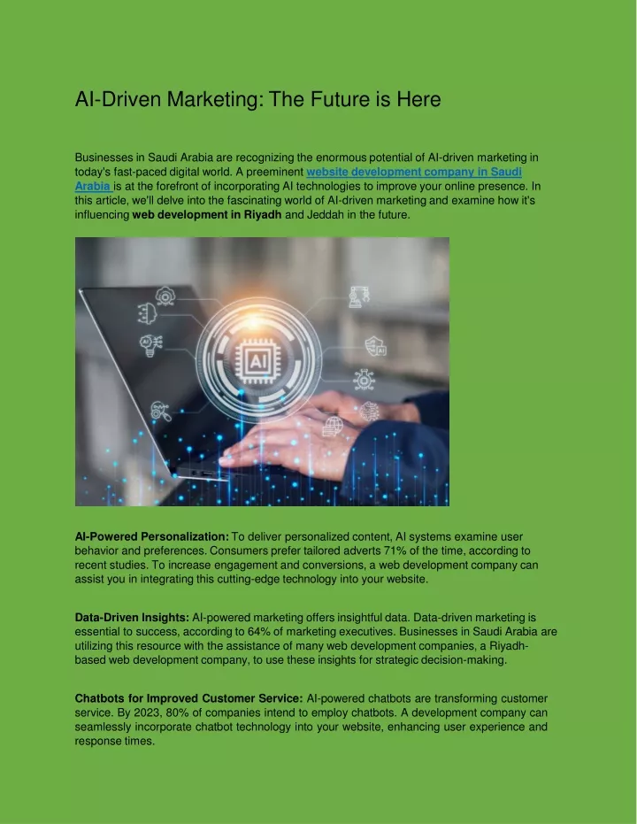 ai driven marketing the future is here