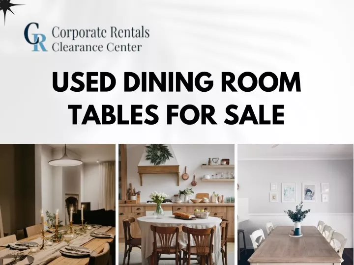 used dining room tables for sale