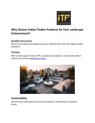 best landscape furniture provider in Hyderabad
