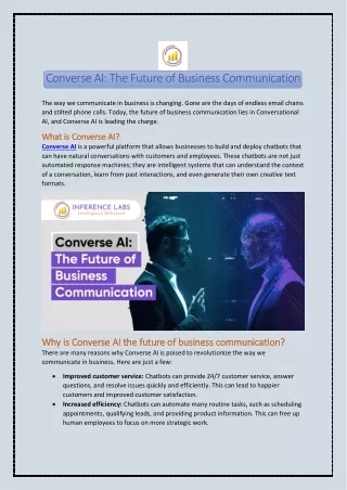 Converse AI The Future of Business Communication