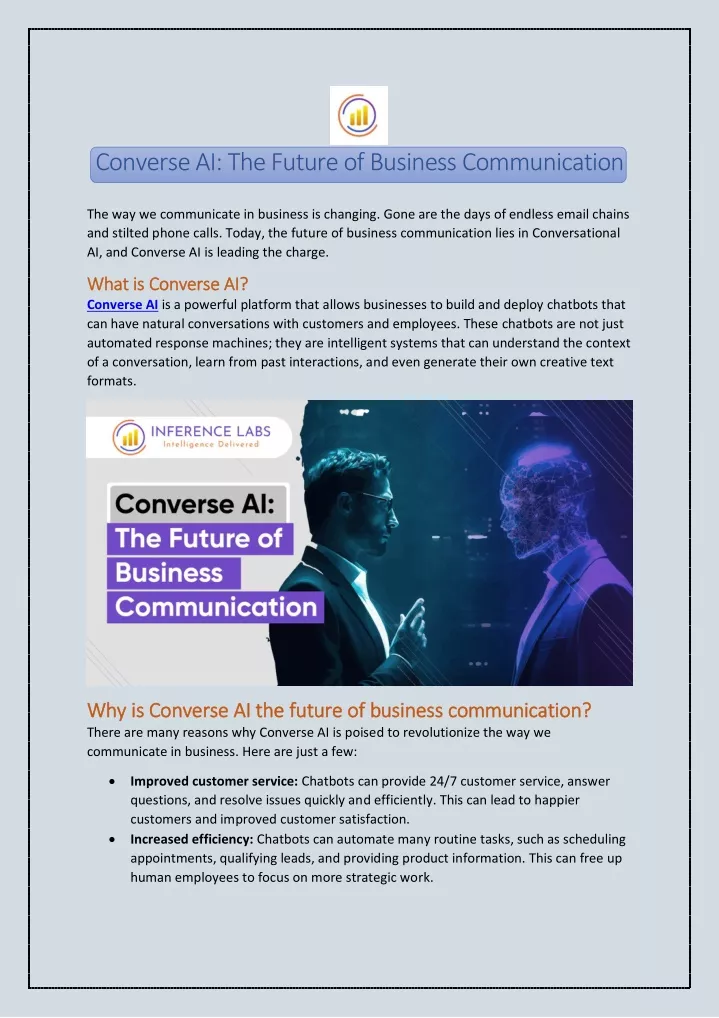 converse ai the future of business communication