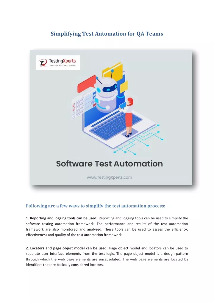 simplifying test automation for qa teams