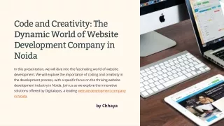 code and creativity the dynamic world of website