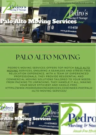 Palo Alto Moving