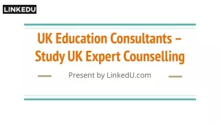 Expert Guidance for Studying in the UK: Your Trusted Education Consultants