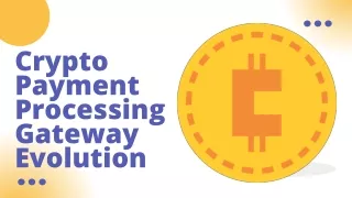 Crypto Payment Processing Gateway Evolution