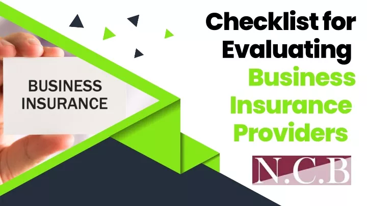 checklist for evaluating business insurance