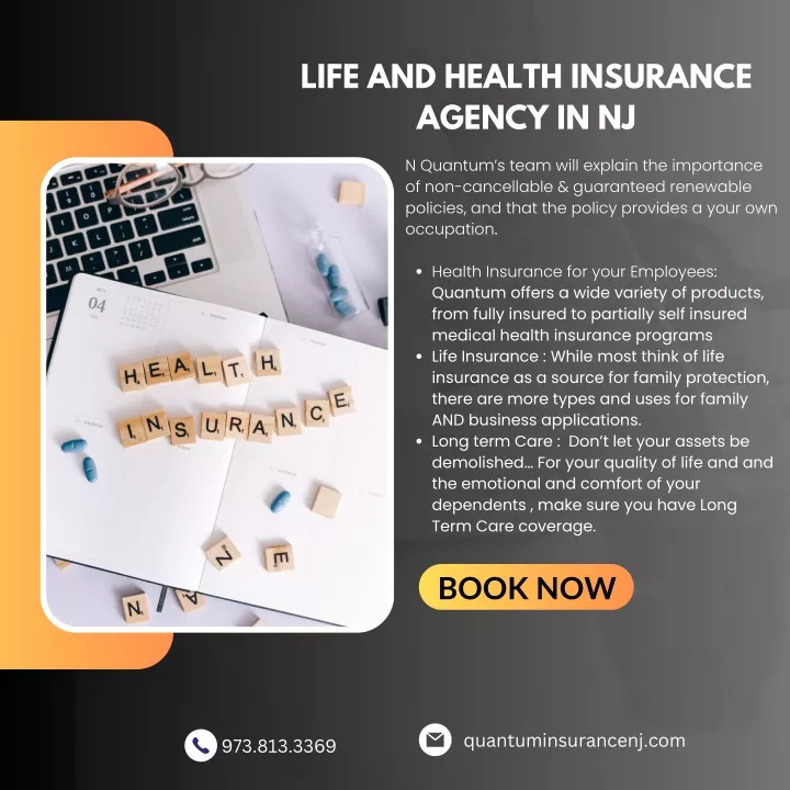 life and health insurance agency in nj