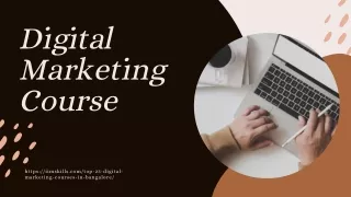 digital marketing course