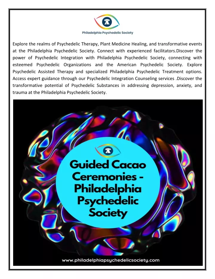 explore the realms of psychedelic therapy plant