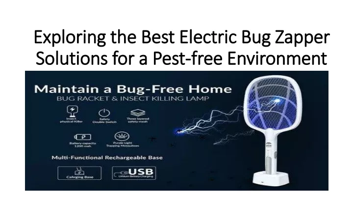 exploring the best electric bug zapper exploring