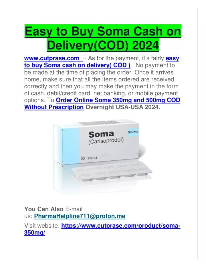 easy to buy soma cash on delivery cod 2024