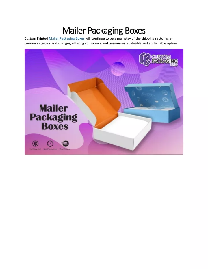 mailer packaging boxes mailer packaging boxes