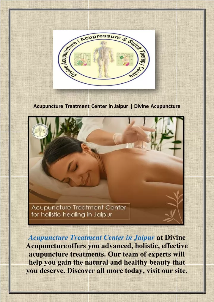 acupuncture treatment center in jaipur divine