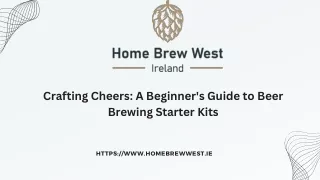 Crafting Cheers: A Beginner's Guide to Beer Brewing Starter Kits