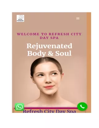 Refresh City Day Spa