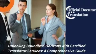 unlocking boundless horizons with certified