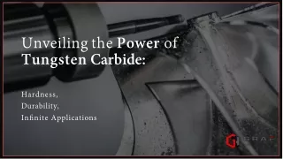 Unveiling the Power of Tungsten Carbide_EN