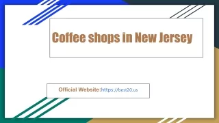 Most Trendy Coffee shops in New Jersey