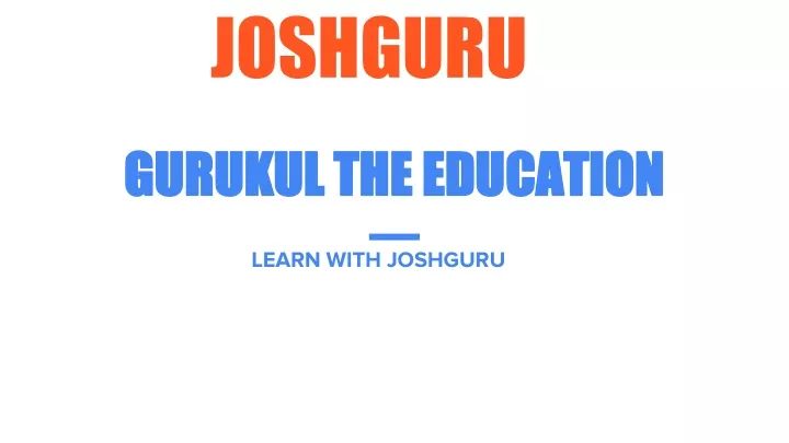 joshguru