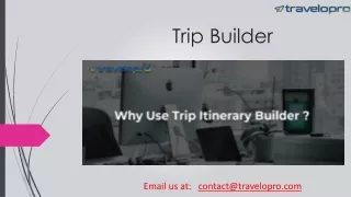 Trip Builder
