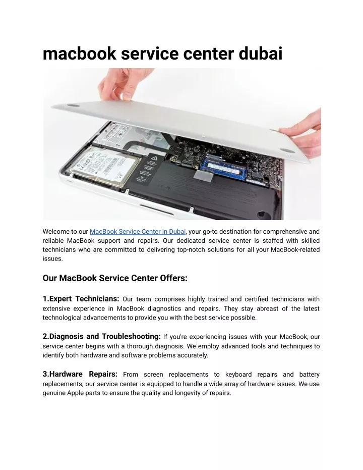 macbook service center dubai
