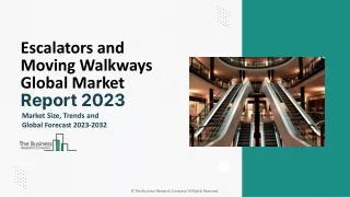 Escalators and Moving Walkways Market Size And Future Forecast Report 2024-2033