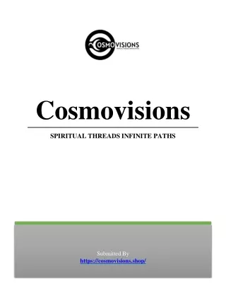 Cosmovisions