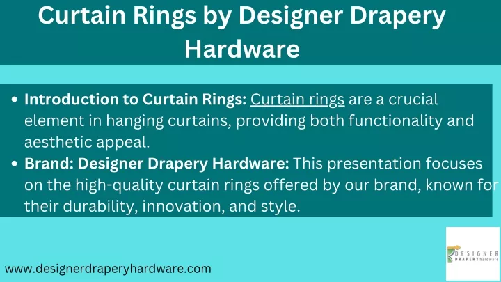 curtain rings by designer drapery hardware