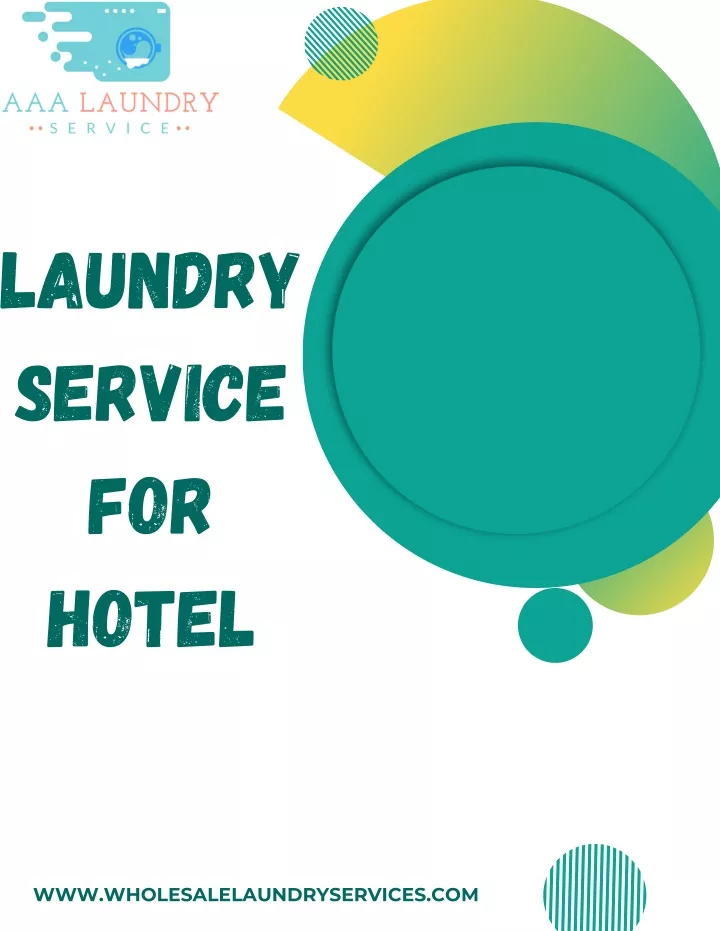 laundry service for hotel